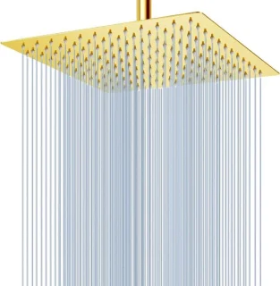 Regendouchekop 30 cm goud