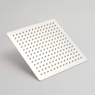 Regendouchekop 30 cm vierkant chroom