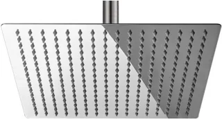 Regendouchekop 30 cm vierkant RVS