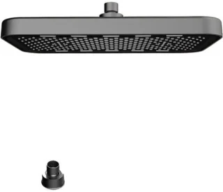 Regendouchekop 355 cm grijs