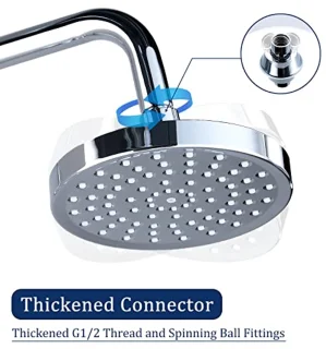 Regendouchekop 6 inch Chroom