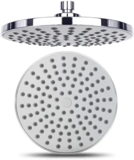 Regendouchekop 8 inch zilver