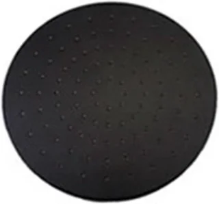 Regendouchekop 8 inch zwart