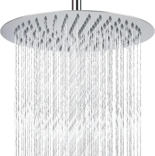 Regendouchekop deluxe 20 cm - chroom - rvs 304