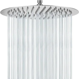Regendouchekop deluxe 30 cm chroom
