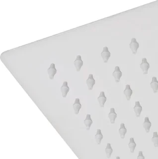 Regendouchekop douchepaneel 30x40cm zilverkleurig