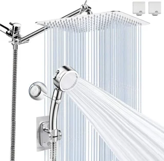 Regendouchekop en Handdouche Set