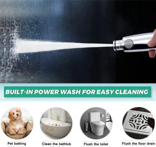 Regendouchekop en handdouche set