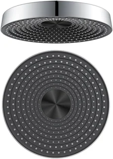 Regendouchekop overhead douche armatuur 30 cm chroom