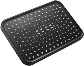 Regendouchekop rechthoekig 30 cm zwart