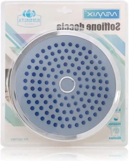 Regendouchekop rond 190 mm blauw