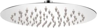 Regendouchekop rond 20 cm rvs zilver