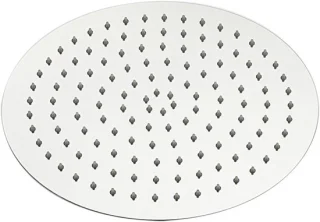 Regendouchekop rond 20 cm verchroomd