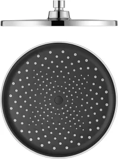 Regendouchekop rond 25 cm chroom