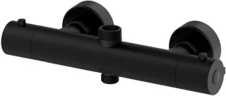Regendouchekop rond 25 cm geborsteld nikkel