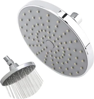 Regendouchekop Rond 6 Inch Zilver