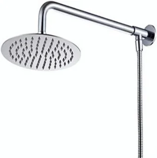 Regendouchekop rond inbouw 25 cm roestvrij staal