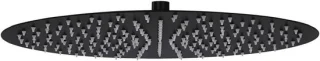 Regendouchekop rond rvs 40 cm zwart