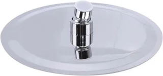 Regendouchekop RVS 15 cm rond