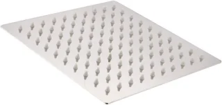 Regendouchekop RVS 20x20 cm zilver