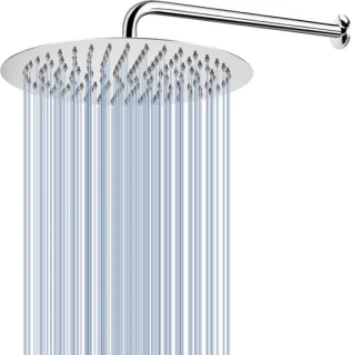 Regendouchekop rvs 25cm xxl