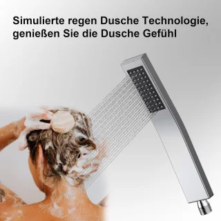 Regendouchekop RVS