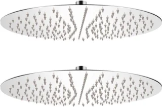 Regendouchekop RVS Ø 40 cm zilver