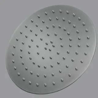 Regendouchekop Vast 30 cm Geborsteld RVS