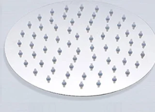 Regendouchekop vierkant 15 cm zilverkleurig