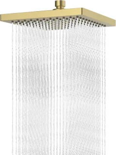 Regendouchekop Vierkant 200 x 200 mm Inbouw RVS