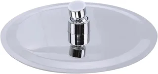 Regendouchekop vierkant 25 cm chroom