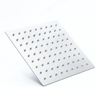 Regendouchekop vierkant 30 cm chroom