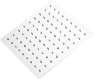 Regendouchekop vierkant 30 cm zilver