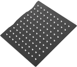 Regendouchekop vierkant 30 cm zwart
