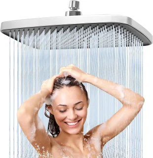 Regendouchekop Vierkant 30x20 cm RVS