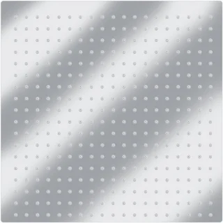 Regendouchekop Vierkant 50x50 cm RVS
