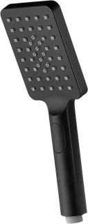 Regendouchekop vierkant handdouche luxe 28 x 12.7 cm zwart