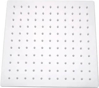 Regendouchekop vierkant rvs 12 inch gepolijst zilver