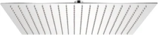 Regendouchekop vierkant RVS 20x20 cm zilver