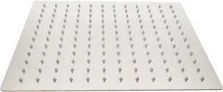 Regendouchekop vierkant RVS 30 cm
