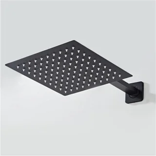 Regendouchekop vierkant rvs 40 cm chroom