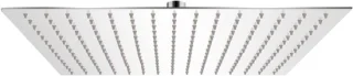 Regendouchekop vierkant rvs 40 x 40 cm zilver