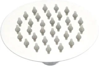 Regendouchekop zilver