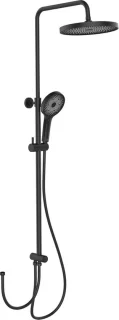Regendouchekop zwart Ø 26 cm