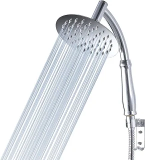 Regendoucheset 15 cm Rond (RVS) met Handdouche