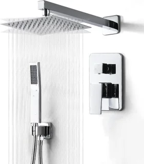 Regendoucheset Chroom