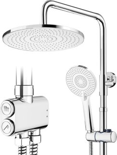 Regendoucheset Chroom (zonder kraan) review