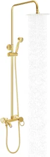 Regendoucheset goud