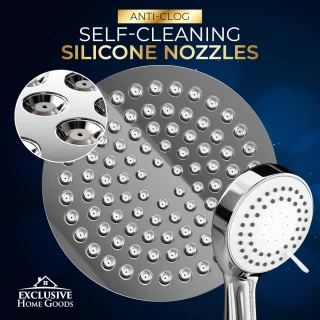 Regendoucheset met handdouche en 70-inch slang
