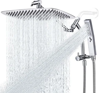 Regendoucheset met handdouche en douchearm